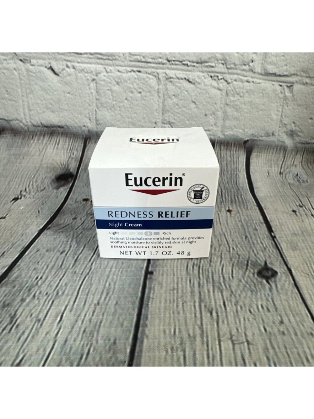 Eucerin Redness Relief Night Cream  Creme 1.7 oz New